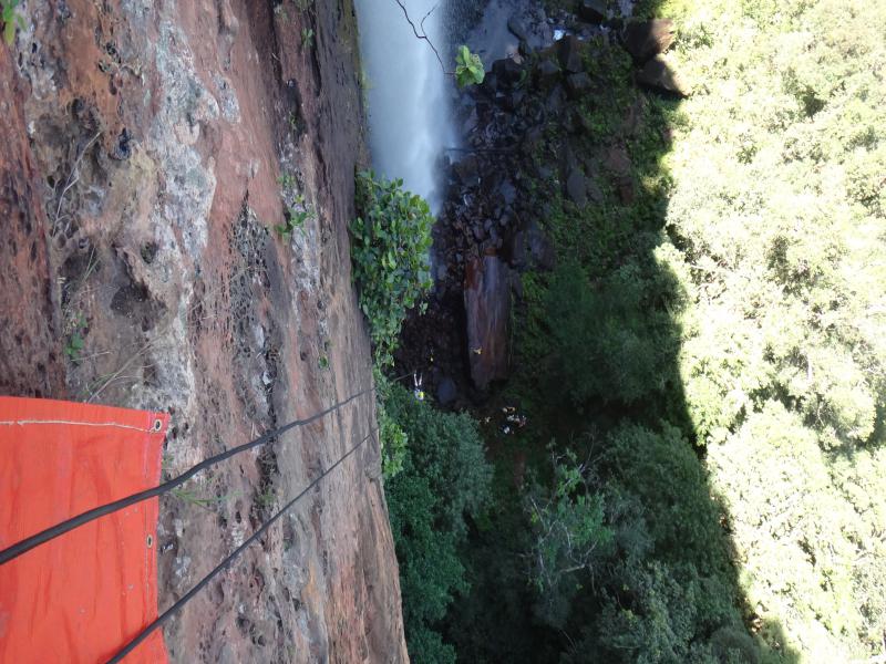 Rapel Cachoeira da Cortina – Suspenso Temporariamente | Adrenalina MT
